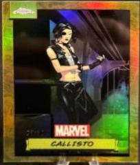 2024 Topps Chrome Callisto [Gold Refractor] #137 card
