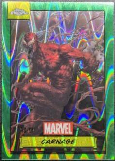 2024 Topps Chrome Carnage [Green Gamma Ray Wave] #77 card
