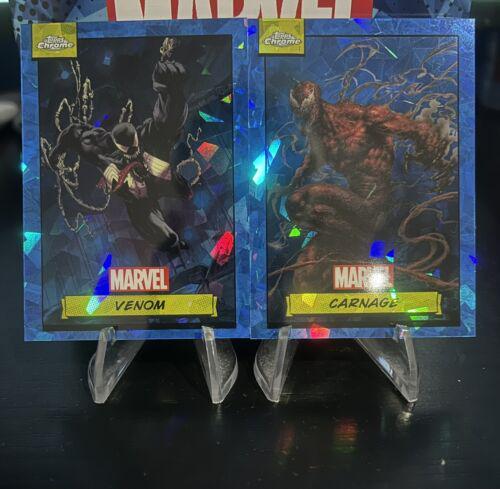 2024 Topps Chrome Carnage [Sapphire] #77 card