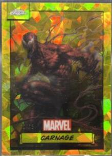 2024 Topps Chrome Carnage [Yellow Sapphire] #77 card