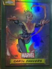 2024 Topps Chrome Carol Danvers #76 card