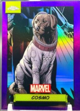 2024 Topps Chrome Cosmo [Purple Refractor] #122 card