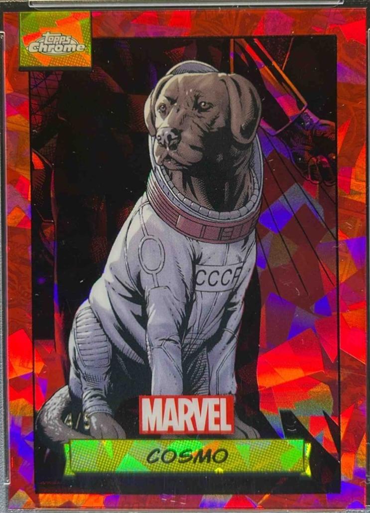 2024 Topps Chrome Cosmo [Red Sapphire] #122 card
