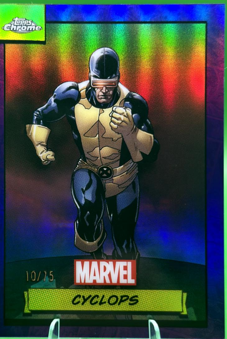 2024 Topps Chrome Cyclops [Purple Refractor] #8 card