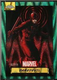 2024 Topps Chrome Daredevil [Green Gamma Ray Wave] #30 card