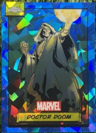 2024 Topps Chrome Doctor Doom [Sapphire] #61 card