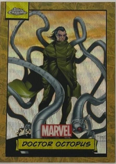 2024 Topps Chrome Doctor Octopus [Gold Wave] #74 card