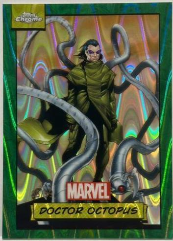 2024 Topps Chrome Doctor Octopus [Green Gamma Ray Wave] #74 card