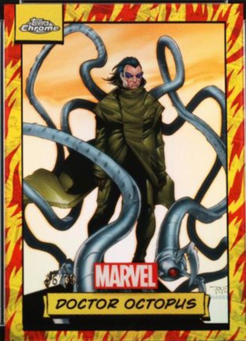 2024 Topps Chrome Doctor Octopus [Human Torch Refractor] #74 card