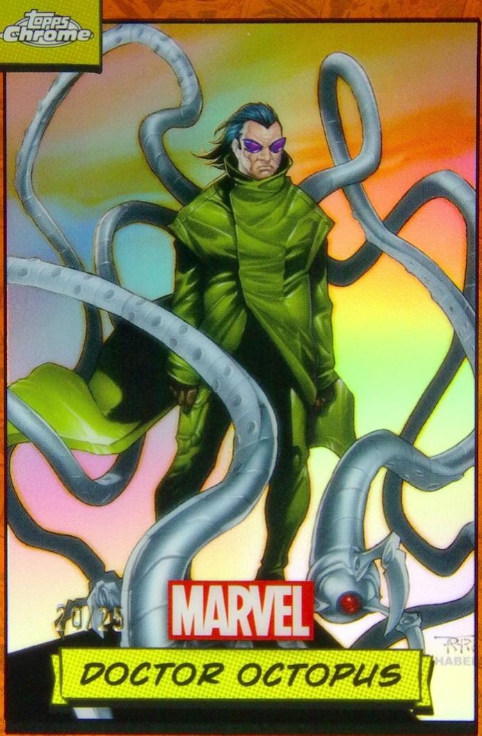 2024 Topps Chrome Doctor Octopus [Orange Refractor] #74 card