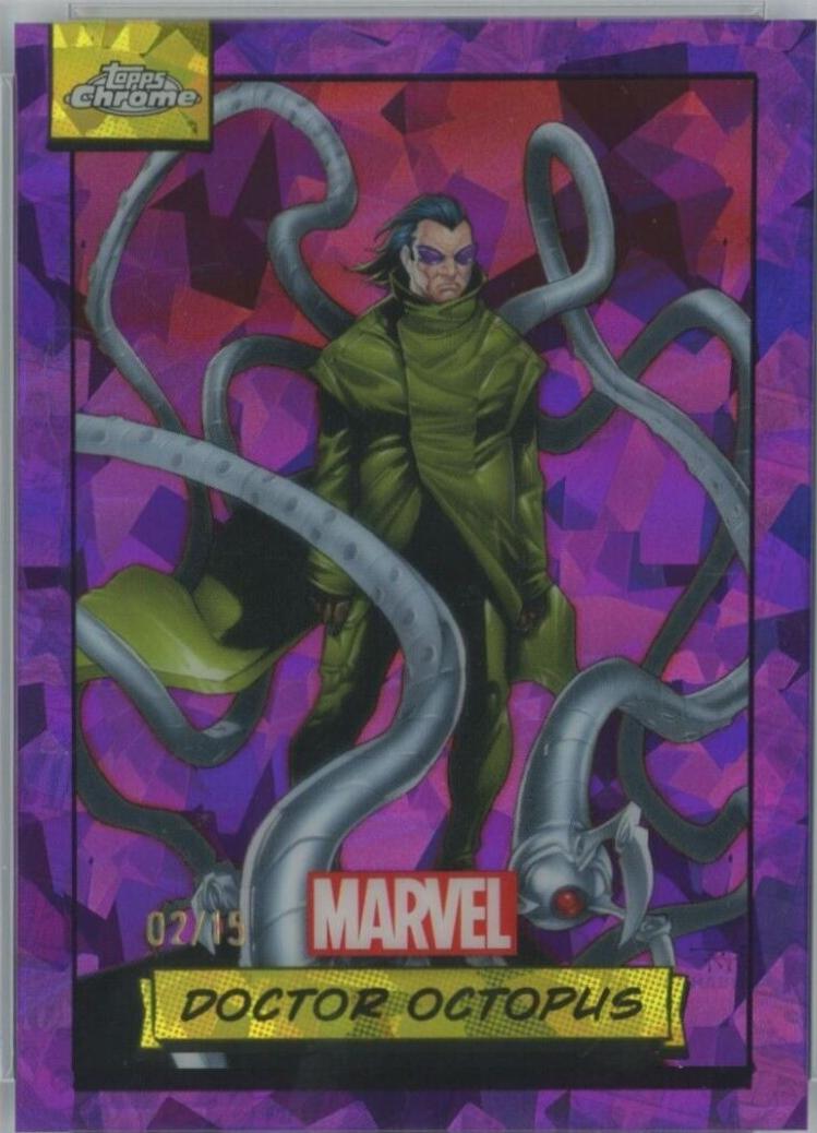 2024 Topps Chrome Doctor Octopus [Purple Sapphire] #74 card