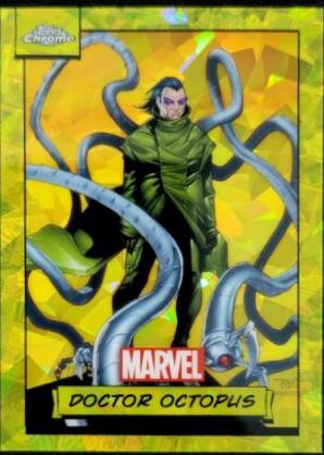 2024 Topps Chrome Doctor Octopus [Yellow Sapphire] #74 card