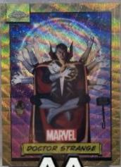 2024 Topps Chrome Doctor Strange [Gold Wave] #87 card