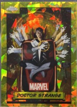 2024 Topps Chrome Doctor Strange [Yellow Sapphire] #87 card