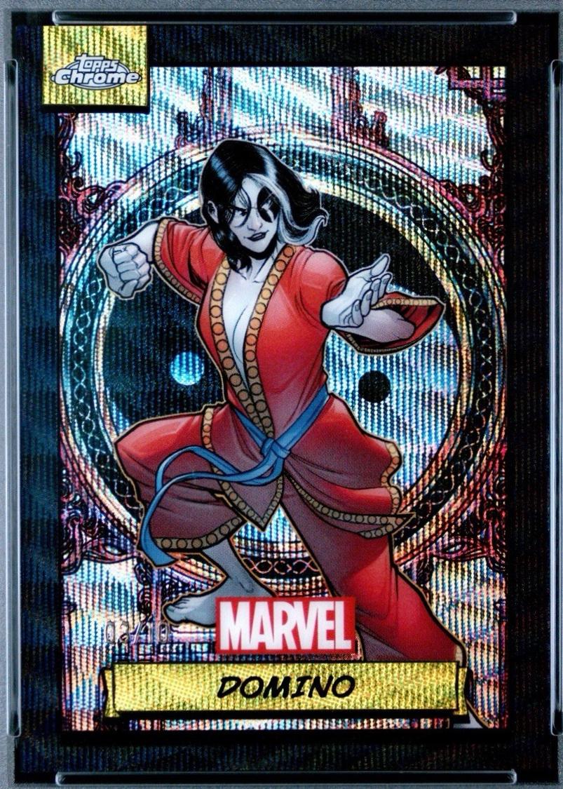 2024 Topps Chrome Domino [Black Wave] #67 card