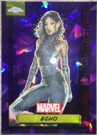2024 Topps Chrome Echo [Purple Sapphire] #130 card