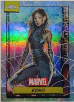 2024 Topps Chrome Echo [Spider Web Refractor] #130 card