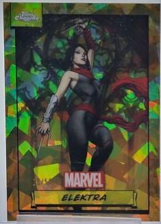 2024 Topps Chrome Elektra [Gold Sapphire] #79 card