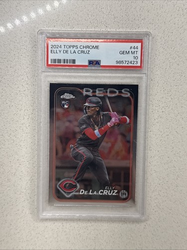 2024 Topps Chrome Elly De La Cruz #44 card