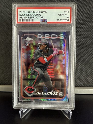 2024 Topps Chrome Elly De La Cruz [Refractor] #44 card