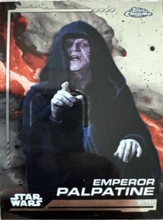 2024 Topps Chrome Emperor Palpatine #131 card