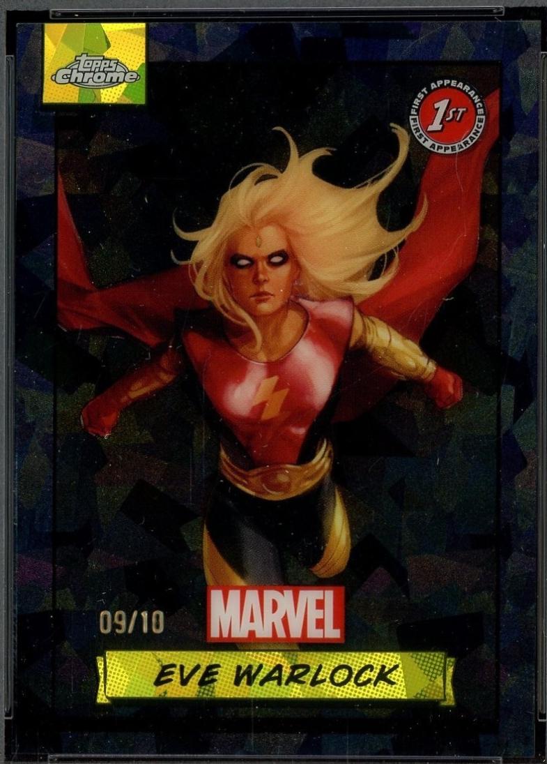 2024 Topps Chrome Eve Warlock [Black Sapphire] #97 card