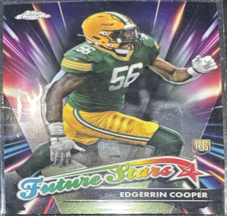 2024 Topps Chrome Future Stars Autograph Edgerrin Cooper #FSA-EC card