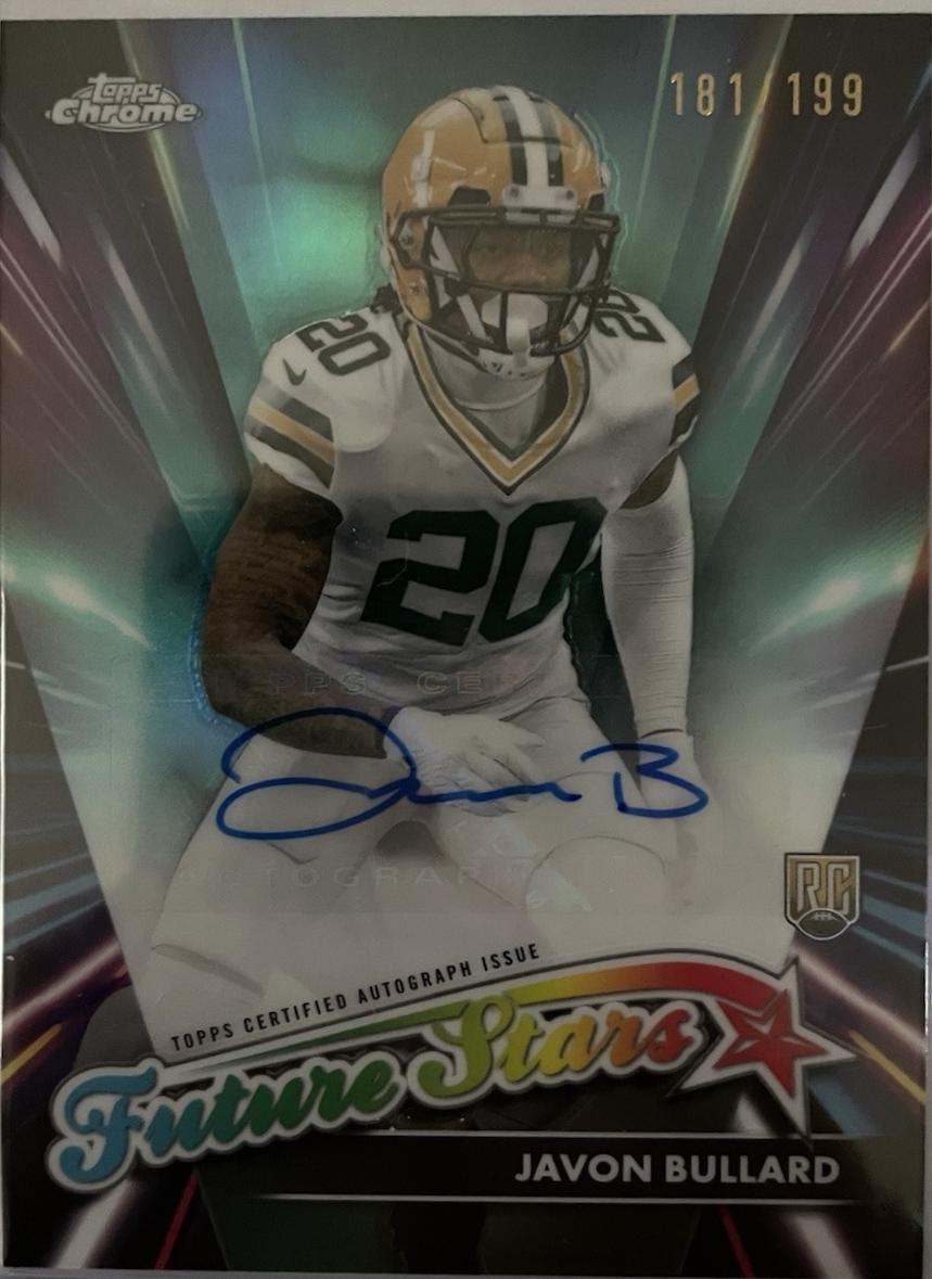 2024 Topps Chrome Future Stars Autograph Javon Bullard #FSA-JA card