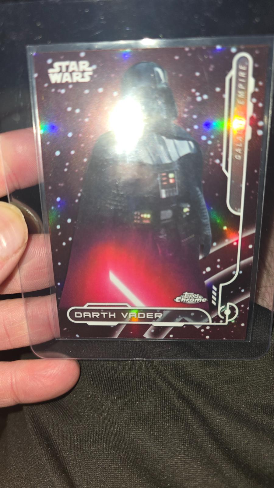 2024 Topps Chrome Galactic Civil War Darth Vader [Galactic Empire] #GE-1 card