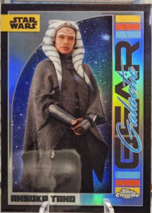 2024 Topps Chrome Galactic Gear Ahsoka Tano #GG-25 card