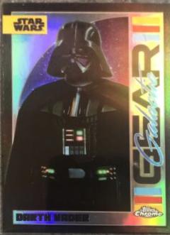 2024 Topps Chrome Galactic Gear Darth Vader [Gold Refractor] #GG-7 card