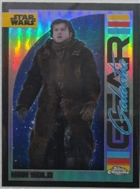 2024 Topps Chrome Galactic Gear Han Solo #GG-14 card