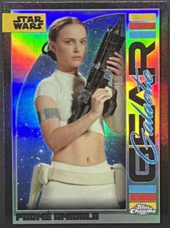 2024 Topps Chrome Galactic Gear Padme Amidala #GG-12 card