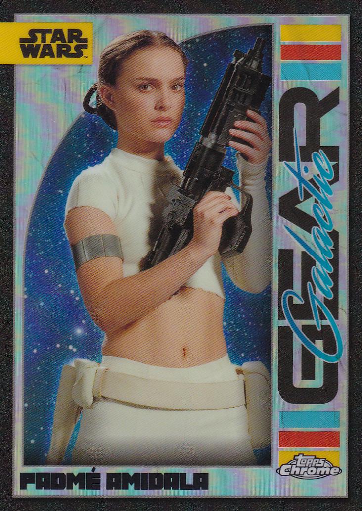 2024 Topps Chrome Galactic Gear Padme Amidala #GG-17 card