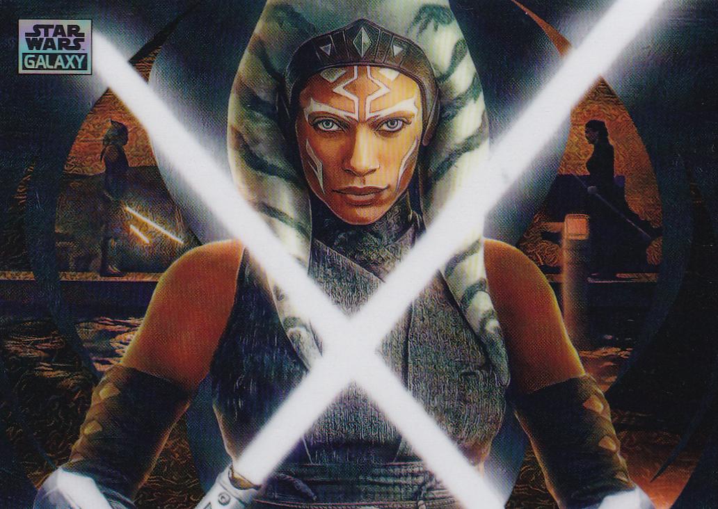 2024 Topps Chrome Galaxy Ahsoka Returns [Refractor] #100 card