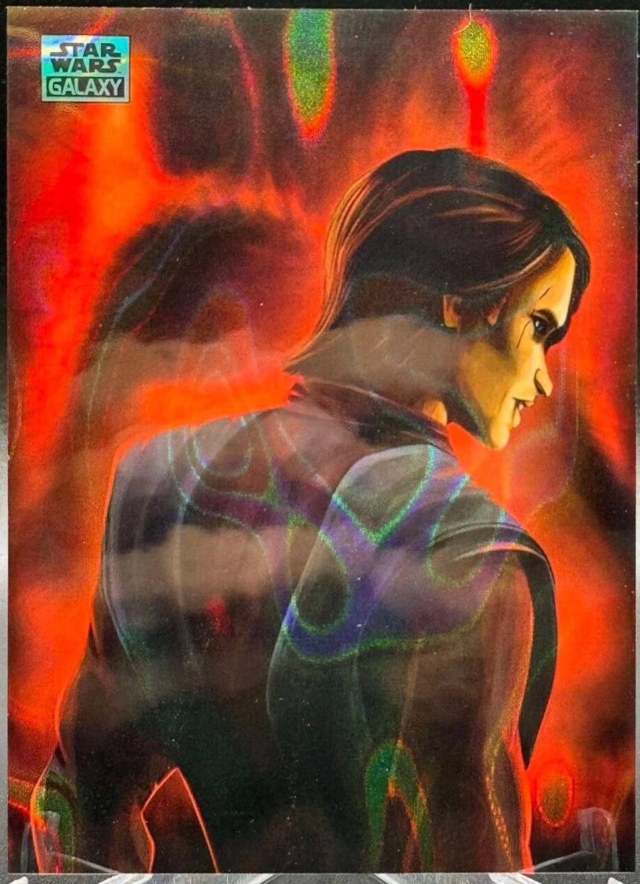 2024 Topps Chrome Galaxy Anakin Skywalker [Aqua Lava Refractor] #14 card