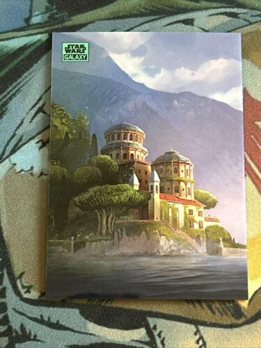 2024 Topps Chrome Galaxy Art of Naboo Varykino Retreat #AN-3 card