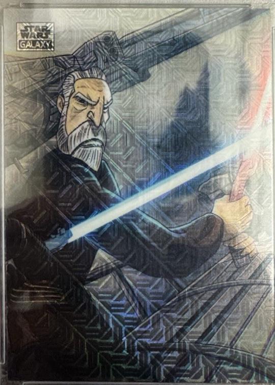 2024 Topps Chrome Galaxy Art of the Sith Count Dooku [Mojo Refractor] #AS-5 card