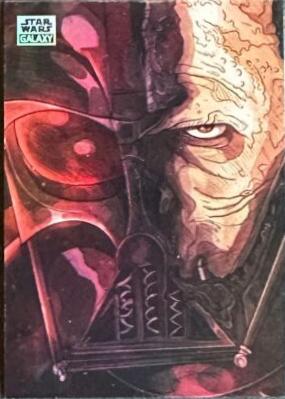 2024 Topps Chrome Galaxy Art of the Sith Darth Vader's Mask #AS-3 card