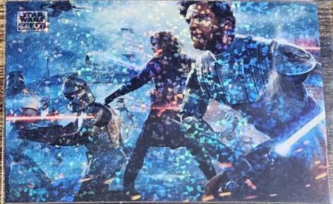 2024 Topps Chrome Galaxy Battle of Kamino [Mini Diamond Refractor] #9 card