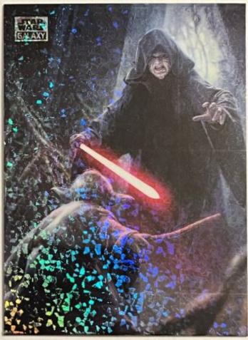 2024 Topps Chrome Galaxy Beyond the Cave [Mini Diamond Refractor] #4 card
