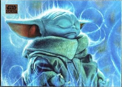 2024 Topps Chrome Galaxy Call the Jedi #76 card