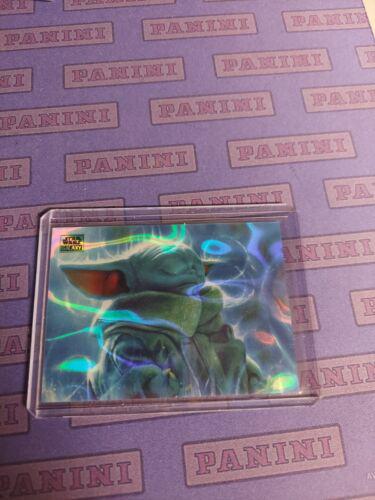 2024 Topps Chrome Galaxy Call the Jedi [Aqua Lava Refractor] #76 card
