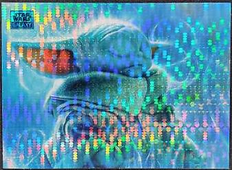 2024 Topps Chrome Galaxy Call the Jedi [Aqua Sonar Refractor] #76 card