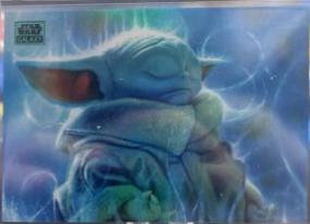2024 Topps Chrome Galaxy Call the Jedi [Refractor] #76 card