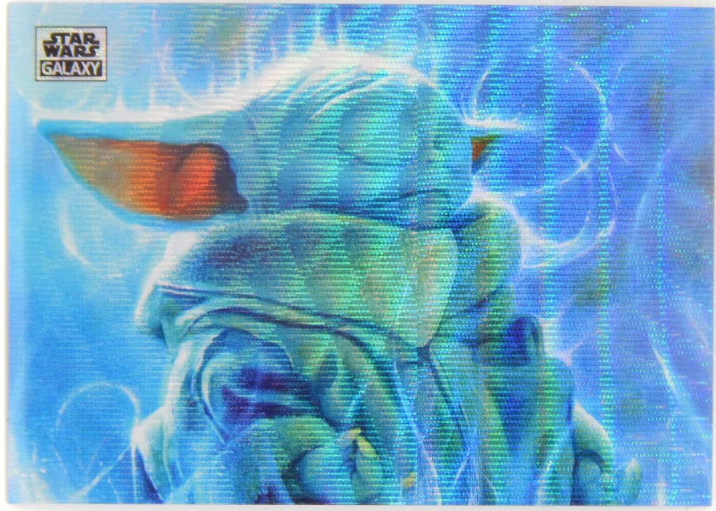 2024 Topps Chrome Galaxy Call the Jedi [Wave Refractor] #76 card