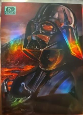 2024 Topps Chrome Galaxy Dark Aspirations [Aqua Refractor] #68 card