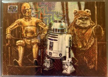 2024 Topps Chrome Galaxy Friends Forever [Mojo Refractor] #18 card