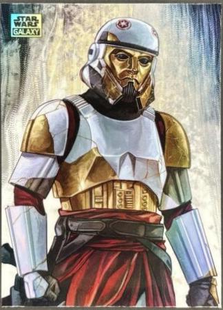 2024 Topps Chrome Galaxy Galactic Empire Art Captain Enoch #GE-7 card
