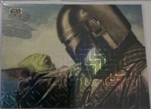 2024 Topps Chrome Galaxy Goodbye for now [Mojo Refractor] #98 card